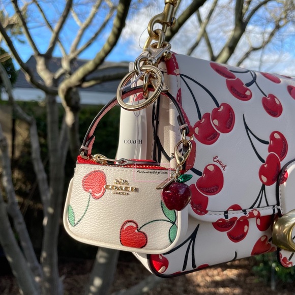 Coach mini online parker bag charm